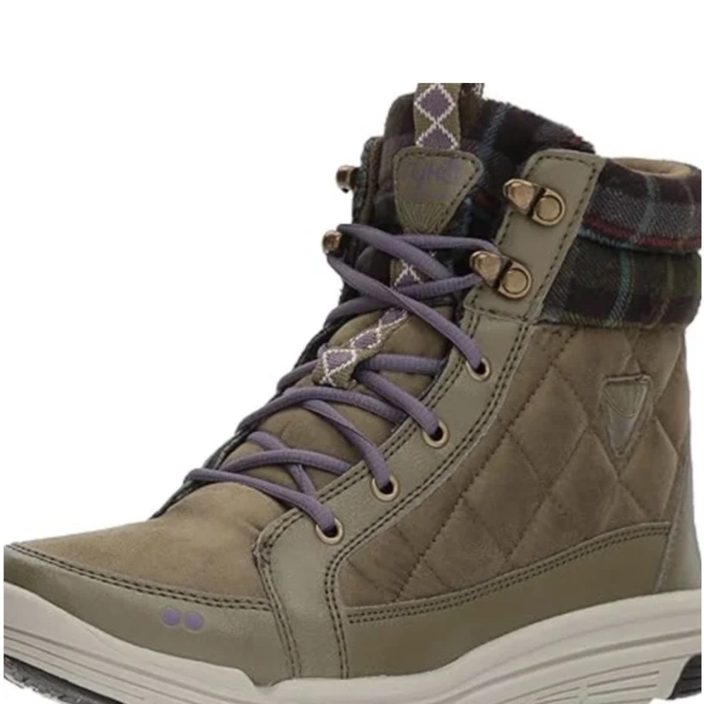 Women's Quilted High-Top Boots